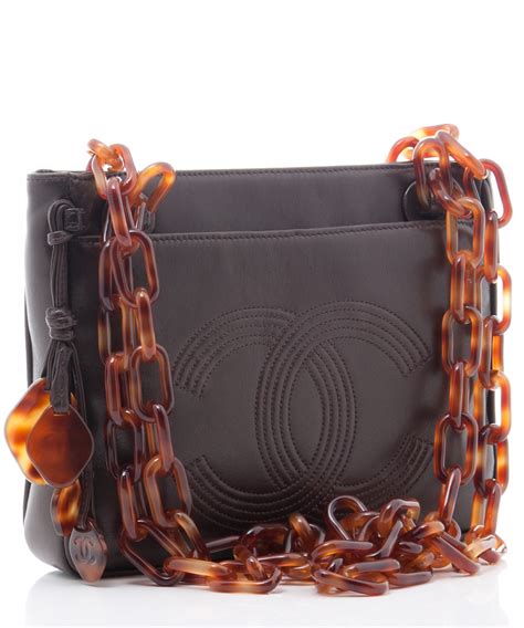 chanel tortoise shell shoulder bag|Chanel Tortoise Bag .